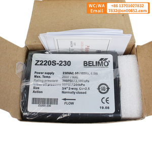 Unité de ventilo-convecteur Belimo à 2 voies avec filetage interne, modèles Z215S-230/Z220S-230/Z225S-230, pièces de systèmes CVC - Product Image 6