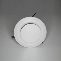 Évents en plastique, diffuseur de plafond rond de couleur blanche pour la climatisation, moins cher du marché