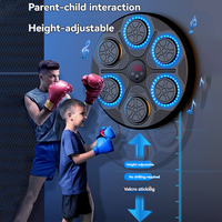Máquina de Boxeo Inteligente para el Hogar, de Alta Calidad, con Música, Montada en la Pared, Electrónica, con Panel LED, Diseño Personalizable, PVC