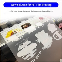 Película PET DTF Personalizada, Lámina de Película PET con Certificación CE, Transferencia de Calor para Camisetas, Bolsas, Zapatos, Impresión por Transferencia, Estampado en Caliente, Transferencia PET