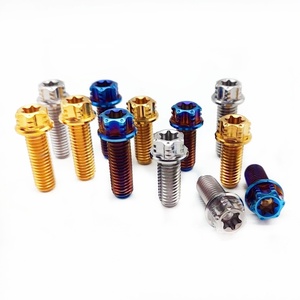 Tornillos de titanio para pernos de eje de rueda delantera Sujetadores de cuarto de vuelta Tornillos de pestillo - Product Image 5