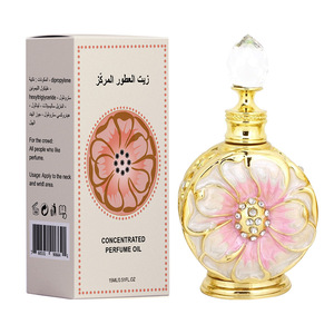 Rose petal <b>perfume</b> - Dubai essential oil - Arabian style - Long-lasting fragrance - Refreshing <b>perfume</b> - Product Image 1