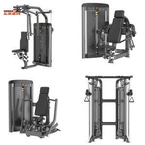 Máquina <span class=keywords><strong>Smith</strong></span> con carga de pin de acero para gimnasio, equipo de gimnasio <span class=keywords><strong>Hammer</strong></span> Strength para press de pecho sentado - Product Image 1