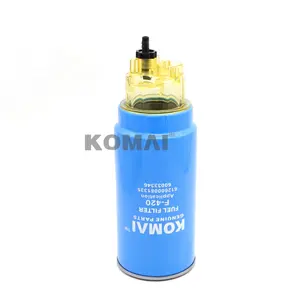 Für Doosan Deawoo Bagger Kraftstoff filter Kraftstoff Wasser abscheider F026402038 PL420 Schiffs motor filter P550778 R420PL FS19769