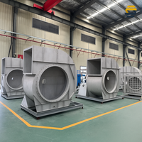 Ventilateur centrifuge industriel 4-72 pour machines à décortiquer le riz (blanchisseur / décortiqueur / polisseur) - AC 220V/380V 15 kW