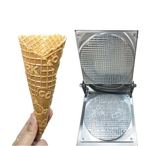 Machine à rouleaux d'œufs croustillants à la crème glacée professionnelle et robuste, surface antiadhésive pour les cafés - Product Image 3