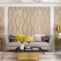Papier peint en velours gris effet peau de cerf ondulé, style moderne minimaliste pour salon, chambre, mur de fond de télévision