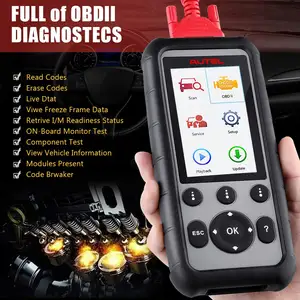 Máy Quét Mã Xe Hơi Autel Maxidiag MD806 Pro, Công Cụ Quét Chẩn Đoán OBD2, Máy Quét Chẩn Đoán