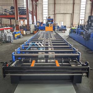 Petit pain trapézoïdal automatique à grande vitesse de feuille de toiture de l'Irak 1000 IBR formant la machine - Product Image 4