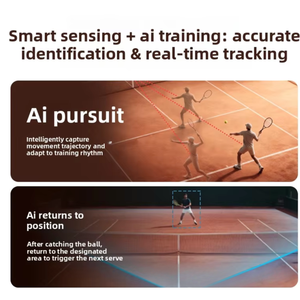 New Arrival Pusun AI Intelligence Smart Padel Tennis Ball Machine Pusun PT-Pro AI Tennis Ball Launcher Training Match Usage - Product Image 2