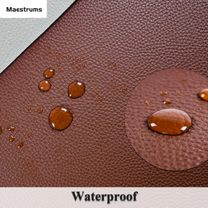 Tessuto in Pelle PVC Impermeabile ed Ecologico con Grana Goffrata Anti-Piega <span class=keywords><strong>per</strong></span> Divani, Rivestimenti Esterni e Borse - Product Image 2