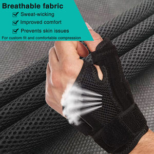 อุปกรณ์พยุงข้อมือ YOUJIE ปรับได้ 3 ระดับ สำหรับผู้ชายและผู้หญิง บรรเทาอาการปวด พร้อมสายรัด 3 เส้น สำหรับข้อมือ นิ้วหัวแม่มือ และมือ - Product Image 4