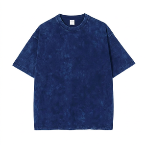 Fournisseur en gros garantissant une livraison rapide pour T-shirt homme de luxe 100% coton avec logo personnalisé, anti-plis et écologique - Product Image 1