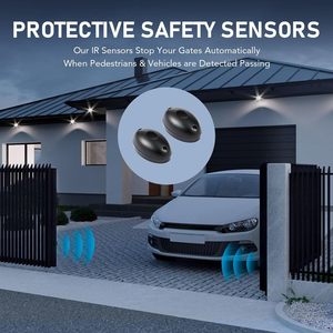 Tự động cửa trượt động cơ 600kg đến 2000kg Công suất thiết kế hiện đại nhà khai thác cho biệt thự và cửa tự động nhà khai thác - Product Image 3