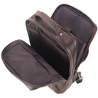 Nouveau design, prix de gros fournisseur, sac à dos en cuir pleine fleur véritable Crazy Horse, sac d'école, sac à dos de voyage en cuir véritable