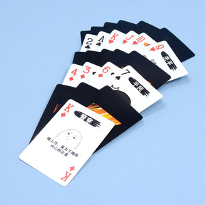 Cartas de Póker con Diseño de Pavo Real Estilo <span class=keywords><strong>Anime</strong></span>, Mahjong Turco <span class=keywords><strong>Español</strong></span> Dubái, Acabado Brillante, Personalizables para Familias - Product Image 3
