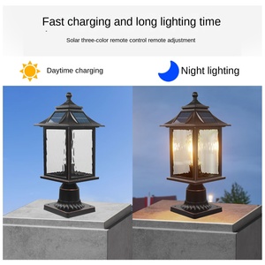 ไฟเสาหิน LED 20W สำหรับสวนกลางแจ้งโคมไฟเสาหินหลักอบอุ่น/เย็นสีขาวกันน้ำ IP65คุณภาพสูง - Product Image 3