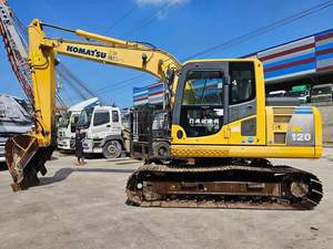 Excavatrice Komatsu PC120 d'occasion, 12 tonnes, fabriquée au Japon, moteur Cummins, composants principaux incluant moteur, pompe à engrenages, à vendre - Product Image 4