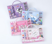 Set de Regalo de Papelería, Set de Pintura para Niños, Útiles Escolares de Primaria, Set de Sellos, Juguetes de Papelería para el Regreso a Clases