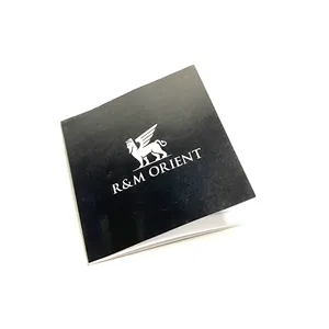 Wholesale Custom Hot Sale Thread Sewing Stitching Product Catalog Watch Booklet Printing perfect blinding