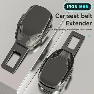 Coussinets <span class=keywords><strong>de</strong></span> <span class=keywords><strong>ceinture</strong></span> <span class=keywords><strong>de</strong></span> <span class=keywords><strong>sécurité</strong></span> <span class=keywords><strong>de</strong></span> voiture avec <span class=keywords><strong>boucle</strong></span> <span class=keywords><strong>de</strong></span> verrouillage en alliage, convertisseur <span class=keywords><strong>de</strong></span> fixation automobile à dégagement rapide, accessoires intérieurs - Product Image 4