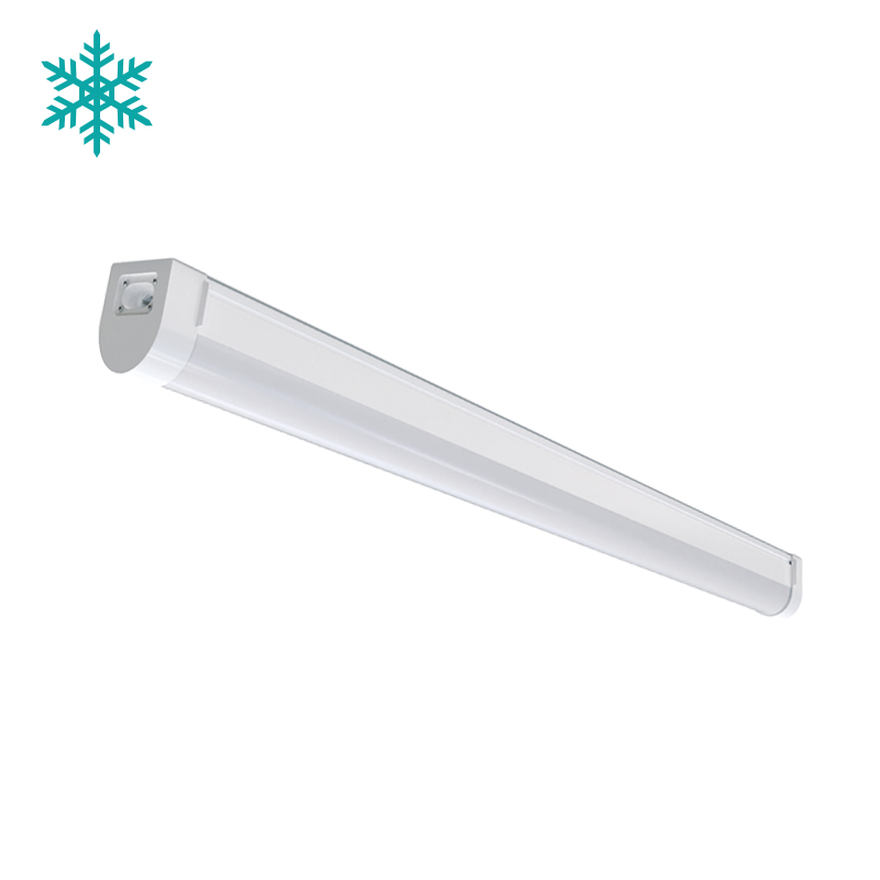 Innovated 40W Slim LED Tri-Proof Lighting Fixture 1200mm IP66 Emergency Refrigerator Lamps for -40°C Cold Temperature