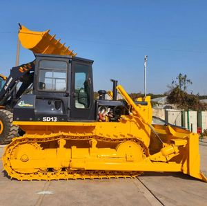 Mini-bulldozer SHANUI SD13 14 tonnes, marque de premier plan, haute performance, sur chenilles, moteur puissant, modèle 2024 d'occasion, garantie après-vente 1 an - Product Image 2