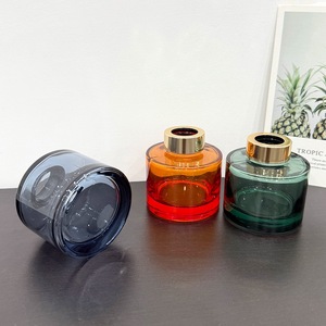 ขวดแก้วกระจายกลิ่นพร้อมฝาเกลียวขวดแก้วแบบก้านกกมีกลิ่นหอมสดชื่นอากาศเย็น150มล. เปล่า <span class=keywords><strong>Jo</strong></span> Malon สีน้ำเงิน - Product Image 2