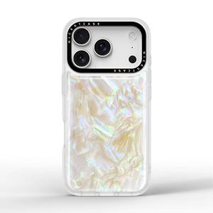 Funda de Teléfono Personalizada Aikusu con Diseño de Concha Marina y Madreperla en Rosa, Azul y Morado para iPhone 17, 16, 15, 14, 12, 11 Pro Max - Product Image 1