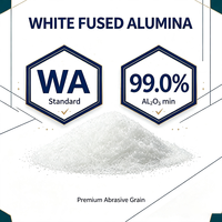 Alumine blanche fusionnée WA 99% Al2O3 Micropoudre pour modificateurs de remplissage plastique et caoutchouc