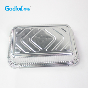 Godfoil/1.5lb/750ml/8389 Restaurant <strong>Food</strong> Catering Packaging Disposable Aluminum <strong>Foil</strong> <strong>Food</strong> <strong>Container</strong> With Lid - Product Image 3