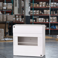 Boîte de distribution transparente IP55 en PC/ABS à 12 voies avec dimensions 256x210x100mm Modèle AUSM-12 par Aoelec