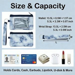 Porte-cartes de crédit fin et minimaliste, portefeuille de créateur pour hommes, porte-monnaie pour hommes et femmes, mini porte-monnaie pour enfants, porte-clés pour hommes et femmes - Product Image 3