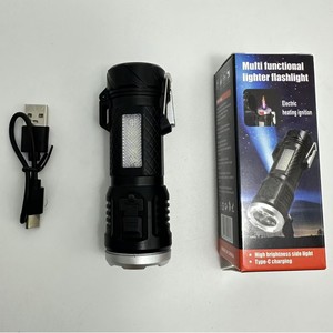 Multi Functional Flashlight With Arc Ignition Type C Charging Portable Outdoor Camping Light High Brightness Side Light - Product Image 1