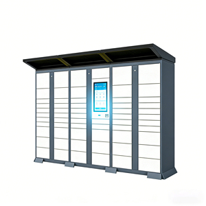 <span class=keywords><strong>Station</strong></span> de ramassage 24h/24 pour supermarché scolaire : Armoire intelligente de stockage temporaire avec code QR pour le retrait autonome - Product Image 6