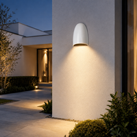 Lumière LED de jardin murale extérieure étanche IP65 avec température de couleur 3000K/4000K 110-265V pour maison, restaurant, hôtel