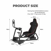 Équipement Intérieur Sport Simulateur de Course Cockpit pour Jeu de Voiture Fauteuil de Simulation de Course Gaming à Vendre