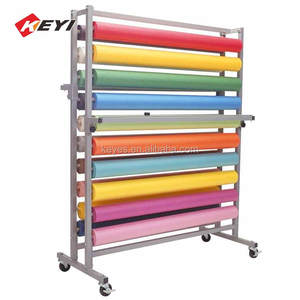 Nhà Sản Xuất Tùy Chỉnh Di Động Thảm Kệ Bán Lẻ Đứng Vải Cuộn Hiển Thị Giá - Product Image 5