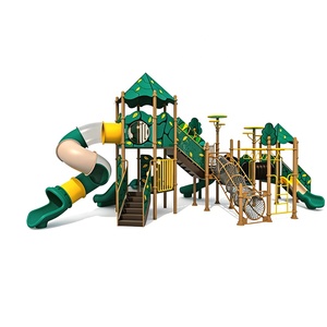 Bulk Wholesale Commercial Outdoor Playsets with <b>Slide</b> Ce En1176 Certified China Direct Factory Supply Engineered Strictly to En - Product Image 6