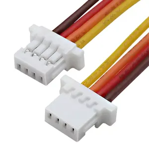 QL-SHR-04V-S-B de 4 pines, Conector de paso de 1,0mm, arnés de cable de plástico JST SH, montaje de cable personalizado