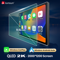 Autoradio Android Junsun V3 Plus 2K QLED Carplay pour Nissan Qashqai J10 2006-2013 Lecteur DVD de voiture Stéréo Multimédia 7870 2.7GHz