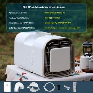 Climatisation de <span class=keywords><strong>camping</strong></span> <span class=keywords><strong>12v</strong></span> Climatisation portable pour voiture Chambre à coucher 24v 110v <span class=keywords><strong>220V</strong></span> Mini <span class=keywords><strong>climatiseur</strong></span> portable - Product Image 2