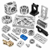 Pièces usinées sur commande par CNC, bloc de soupapes hydrauliques, dissipateur thermique, composants métalliques de précision pour machines automobiles