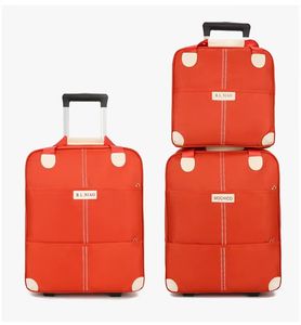 Sac à Roulettes et de Voyage Unisexe en Toile pour Étudiants, Valise Bagage, Organisateur de Rangement de Vêtements - Product Image 3