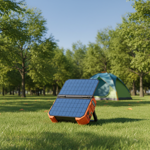 Generador Solar Portátil de 1600W y 1024Wh, Batería LiFePO4, Inversor de Onda Sinusoidal Pura, Controlador MPPT para Automóvil - Product Image 5
