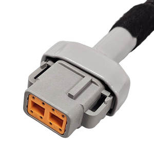 DTM06-08SA กับ Molex ขั้วต่อยานยนต์ขนาดเล็กพอดีกับ3.0สนามขนาดเล็กสายเคเบิลชุดสายไฟ - Product Image 4