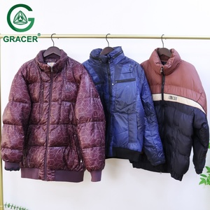 Chaquetas Gracer Usadas al por Mayor, Resistentes al Viento, Cálidas <span class=keywords><strong>y</strong></span> Gruesas para Hombre, Envío Aleatorio en Fardos de 45 kg, MOQ para Reventa - Product Image 4