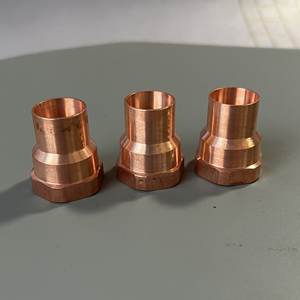 Raccords en cuivre standard NFJM, adaptateur haute pression, douille de raccordement de tuyau avec filetage NPT, technique de moulage pour la <span class=keywords><strong>plomberie</strong></span> - Product Image 6