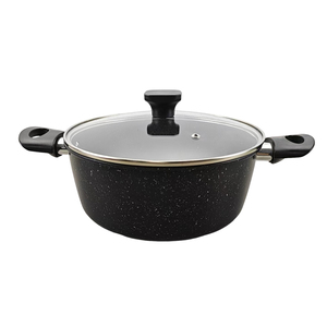 Heat Resistant Marble Durable <b>Nonstick</b> Professional Chef Kitchenware Restaurant Use <b>Cookware</b> <b>Set</b> - Product Image 4
