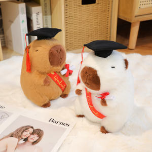 schulabschluss-denkgeschenk capybara-doktoratshut universität schule grundschule graduierung plüsch-spielzeuggeschenk - Product Image 5
